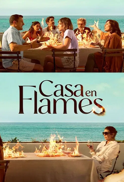 Casa en flames
